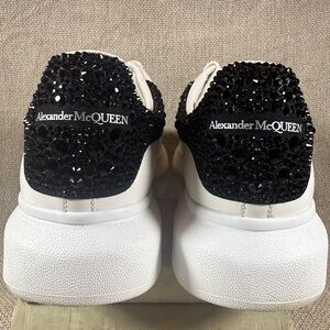 Alexander McQueen Women's Black and White Sneakers